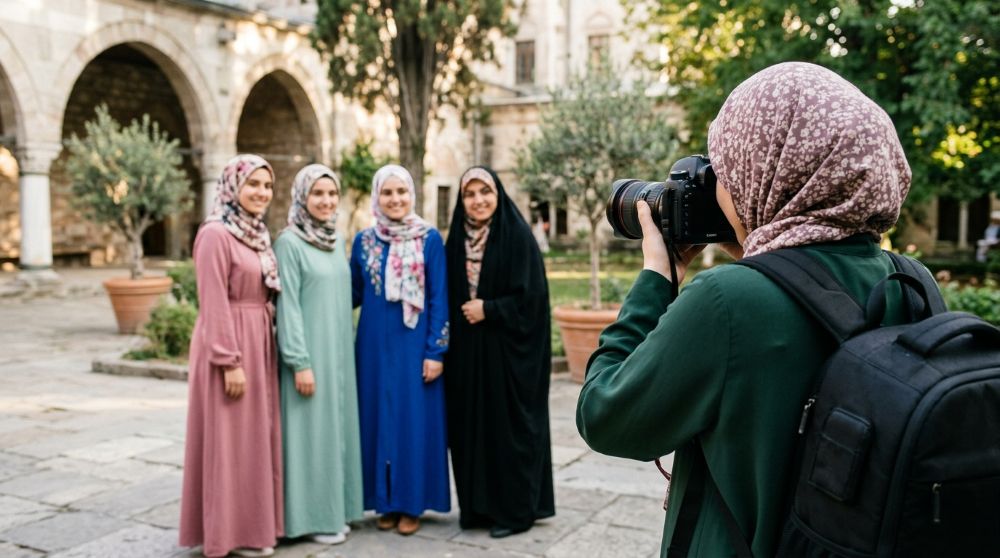 عکاس مذهبی خانوم در مشهد مقدس برای عکاسی تولد بارداری حرم